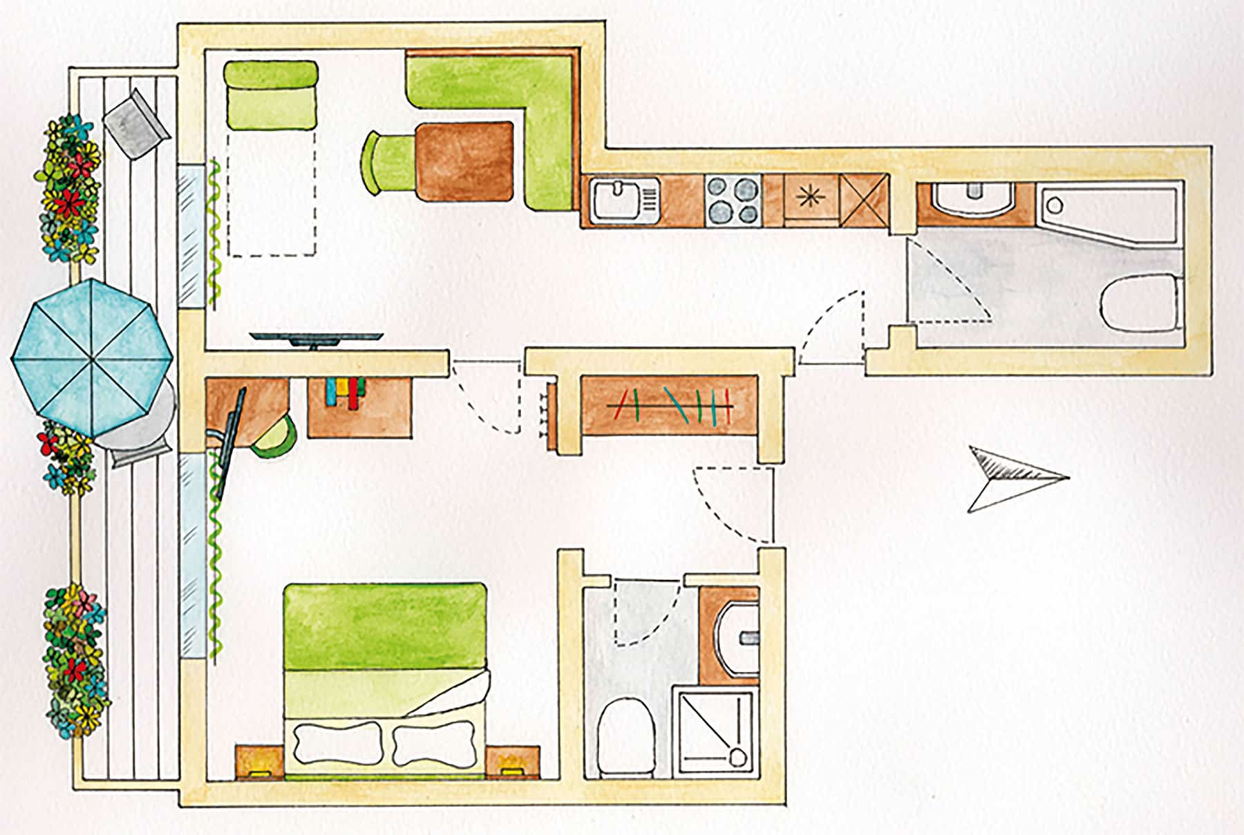 nawu Apartment - Wiesenkopf - Kärnten, Das Gailtal